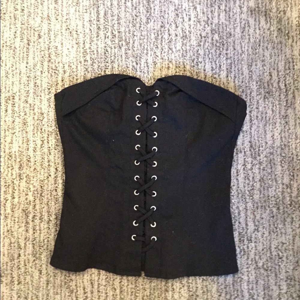 COPY - H&M Strapless Top